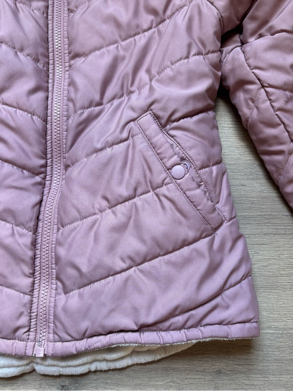 Girls Reversible Patagonia Jacket - Picture 5 of 14
